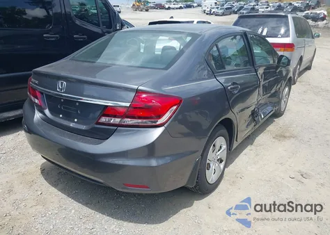 2013 Honda Civic Lx z USA, uszkodzony, nr VIN 19XFB2F55DE100448